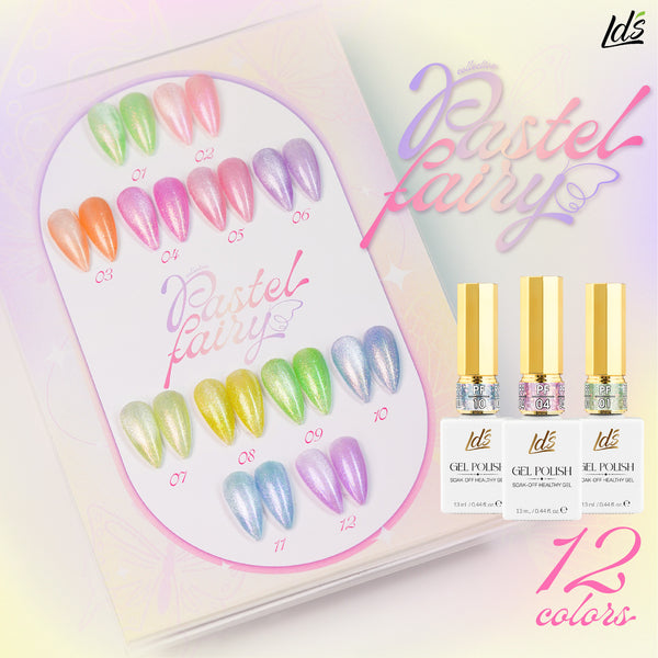  LDS PF10 - Pastel Fairy Cat Eye Gel Collection by LDS sold by DTK Nail Supply
