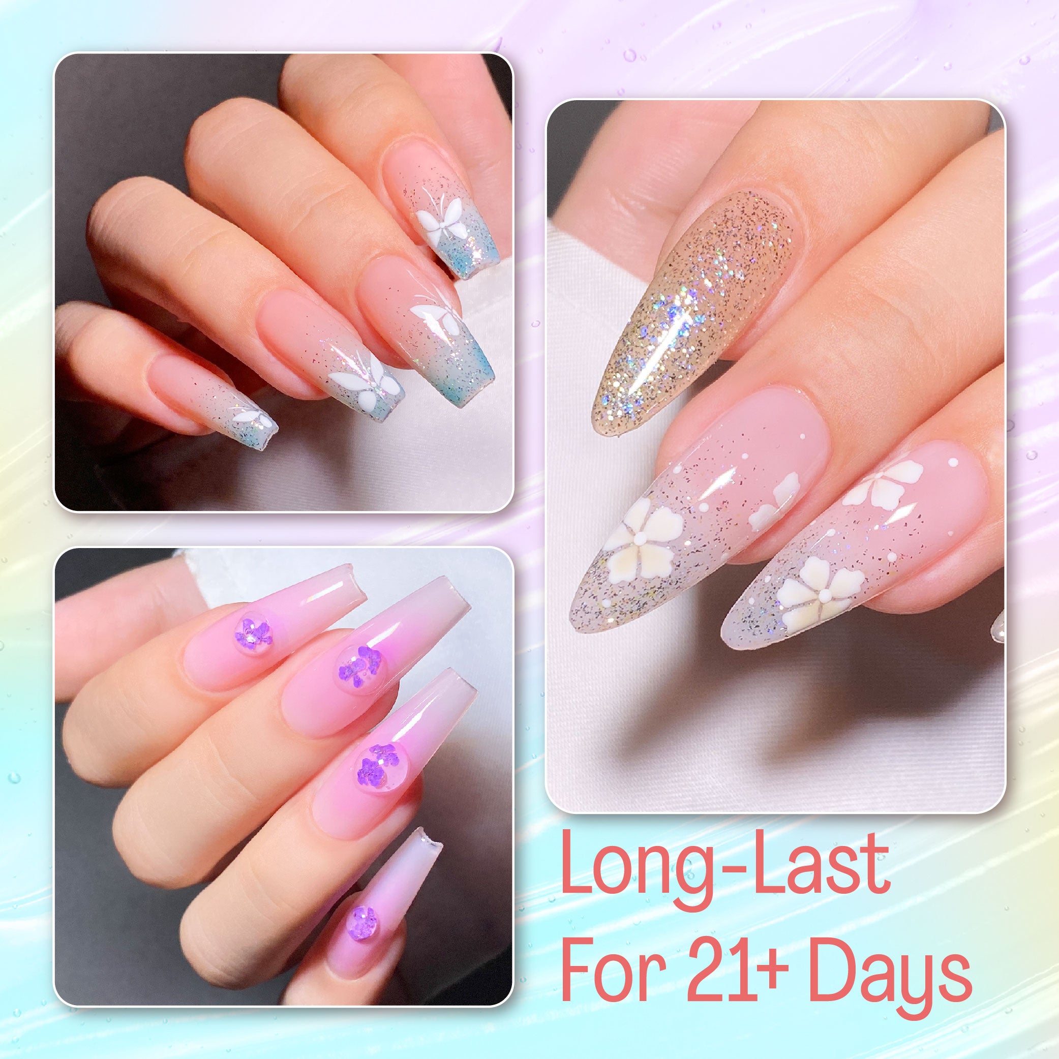 Jelly Gel Polish Colors - Lavis J04-46 - Popular Jelly Collection by LAVIS NAILS sold by DTK Nail Supply