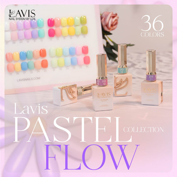 LAVIS LX3 - 33 - Gel Polish 0.5 oz - Pastel Flow Collection by LAVIS NAILS sold by DTK Nail Supply