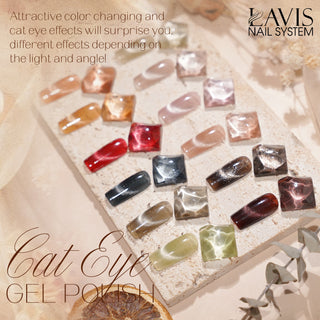 LAVIS Cat Eyes CE15 - 08 - Gel Polish 0.5 oz - Fangtastic Collection