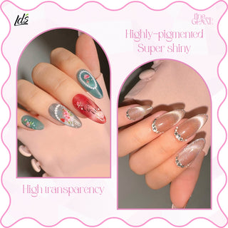  LDS FG01 - Fine Glaze Cat Eye Gel Collection by LDS sold by DTK Nail Supply