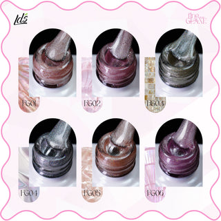  LDS FG02 - Fine Glaze Cat Eye Gel Collection by LDS sold by DTK Nail Supply