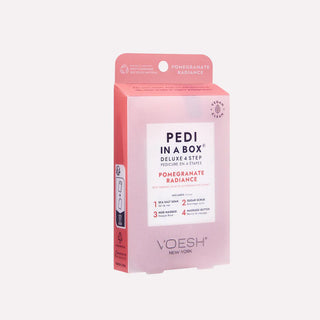 VOESH Pedicure in Box 4 Step Kit - Pomegranate Radiance