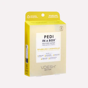  Voesh Pedi In a Box O2 Fizz 5 Step - Sparkling Limoncello (PCS) by VOESH sold by DTK Nail Supply