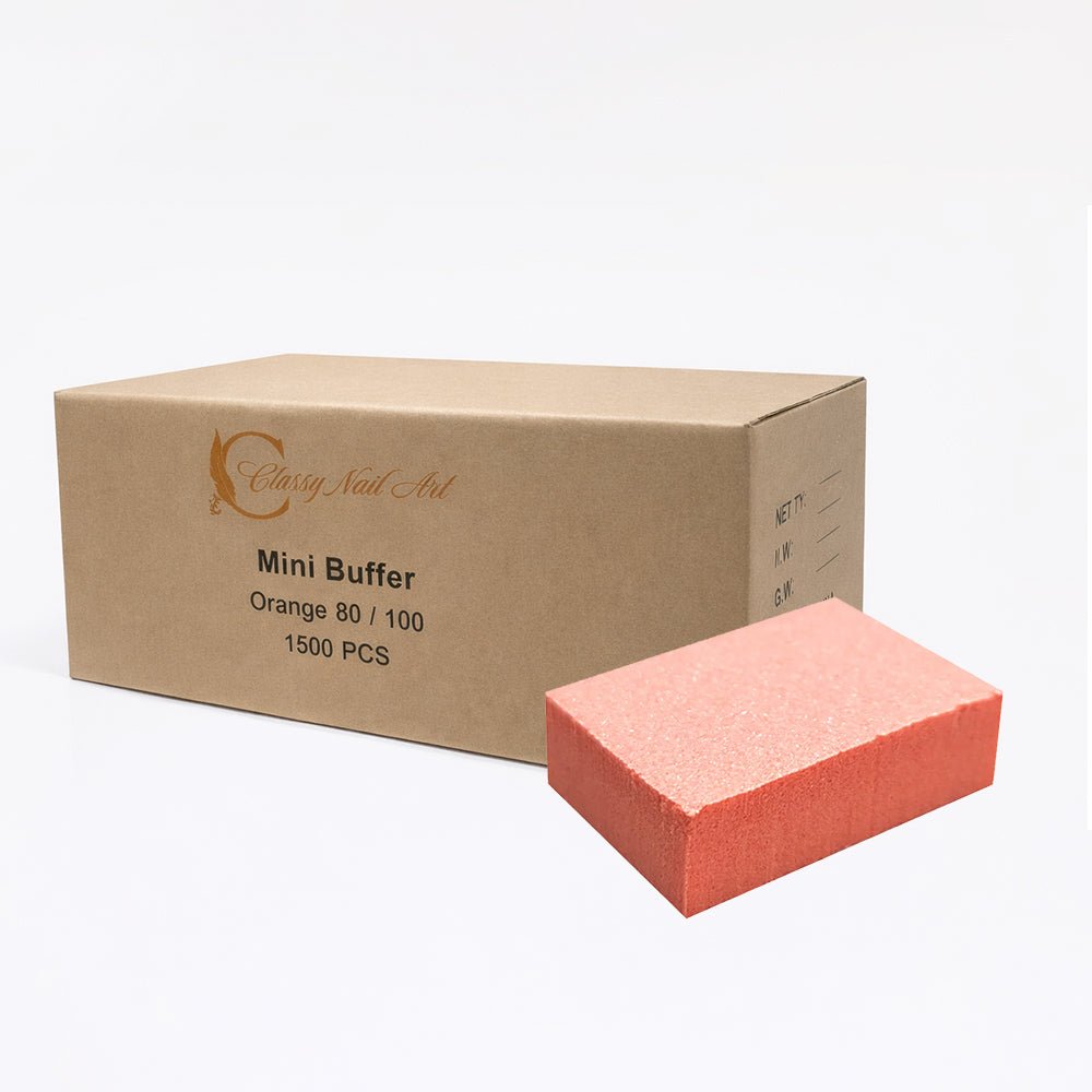 1 Set of 50 Mini Buffers 80/100 - DTK Nail Supply