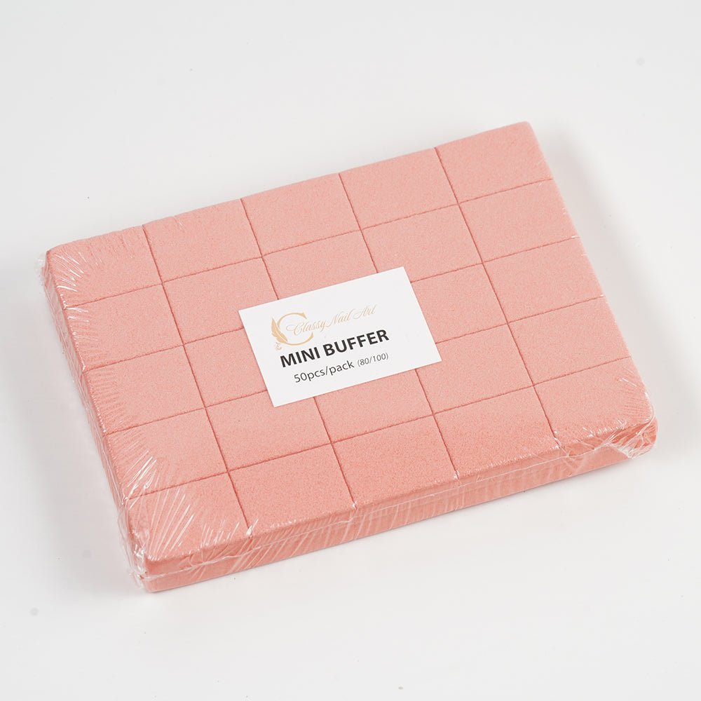 1 Set of 50 Mini Buffers 80/100 - DTK Nail Supply