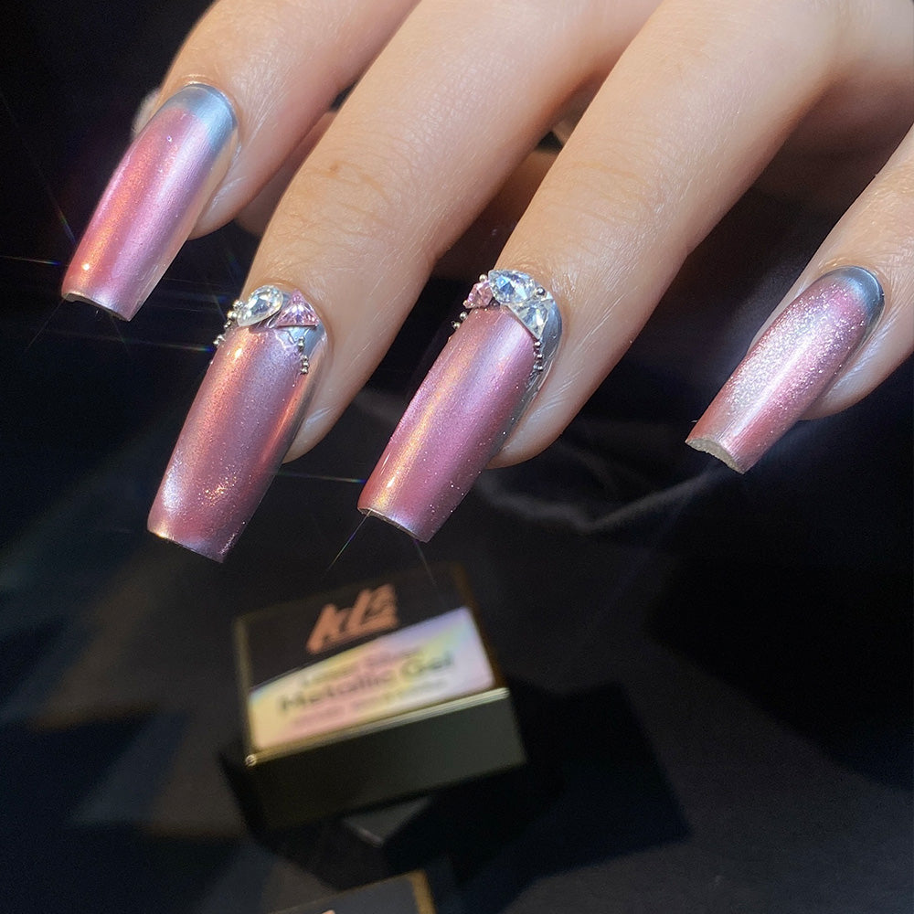 LDS Silver Metallic Gel