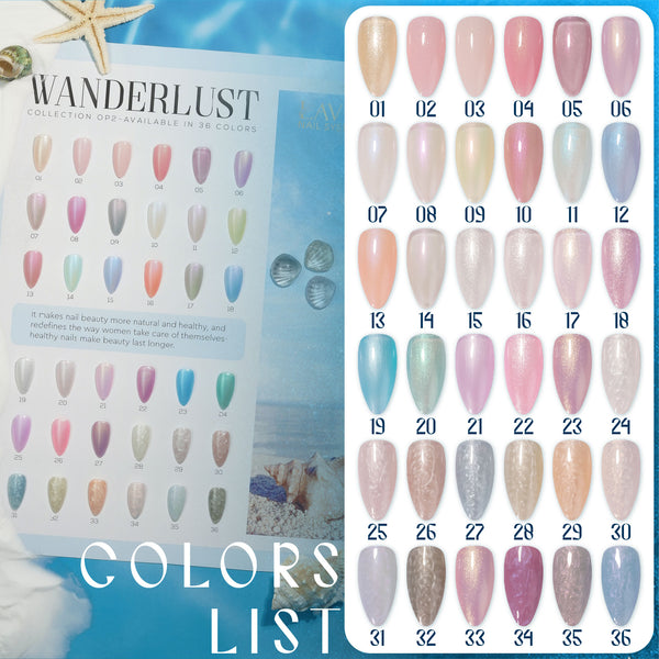LAVIS OP2 - 12 - Gel Polish 0.5 oz - Lavis Wanderlust Collection by LAVIS NAILS sold by DTK Nail Supply