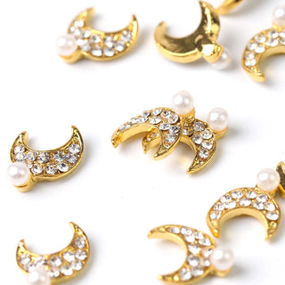  LX2 #354 2PCS Moon Nail Charm by Nail Charm sold by DTK Nail Supply