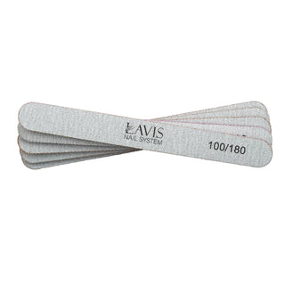  Lavis 5Pcs Regular Nail Files 100/180 by OTHER sold by DTK Nail Supply