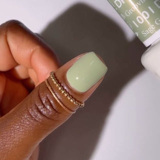 DND Gel Nail Polish Duo - 1001 Sage Groovin' by DND - Daisy Nail Designs sold by DTK Nail Supply