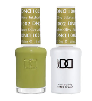 DND Gel Nail Polish Duo - 1002 Jukebox Olive by DND - Daisy Nail Designs sold by DTK Nail Supply