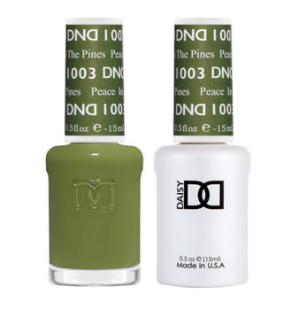 DND Gel Nail Polish Duo - 1003 Peace In The Pines by DND - Daisy Nail Designs sold by DTK Nail Supply