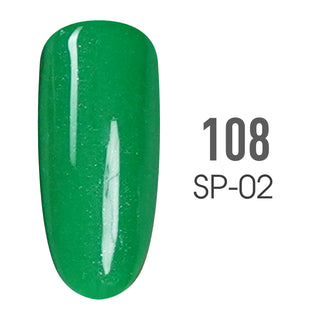 SNS Pro 3 in 1 - 108 SP-02 MILES DAVIS GREEN - Dip, Gel & Lacquer Matching