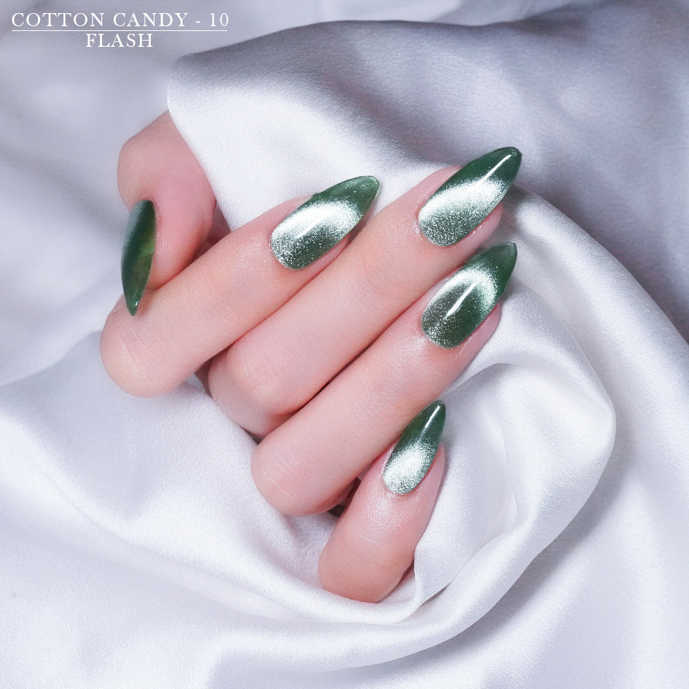 LAVIS Cat Eyes CE10 - 10 - Gel Polish 0.5 oz - Cotton Candy Collection by LAVIS NAILS sold by DTK Nail Supply