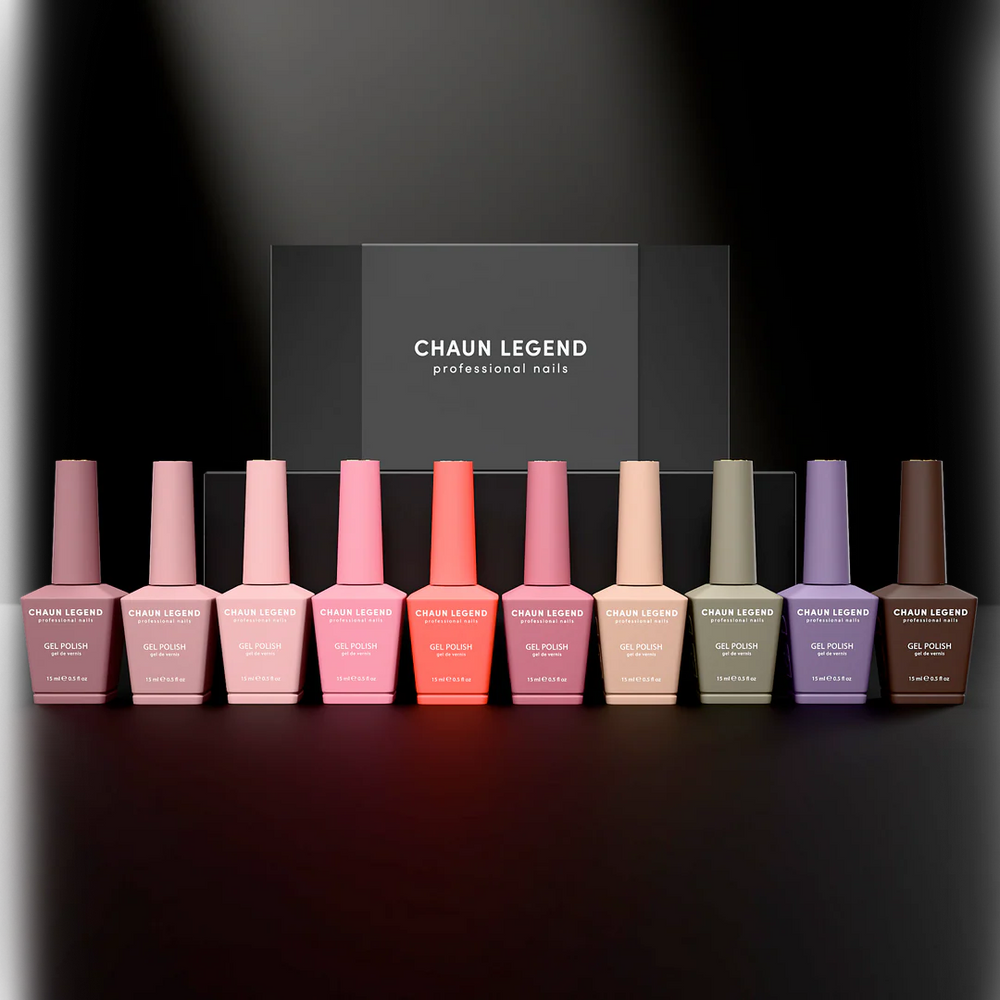 CHAUN LEGEND Set Gel Polish - Build Your Own 10 Gels Kit