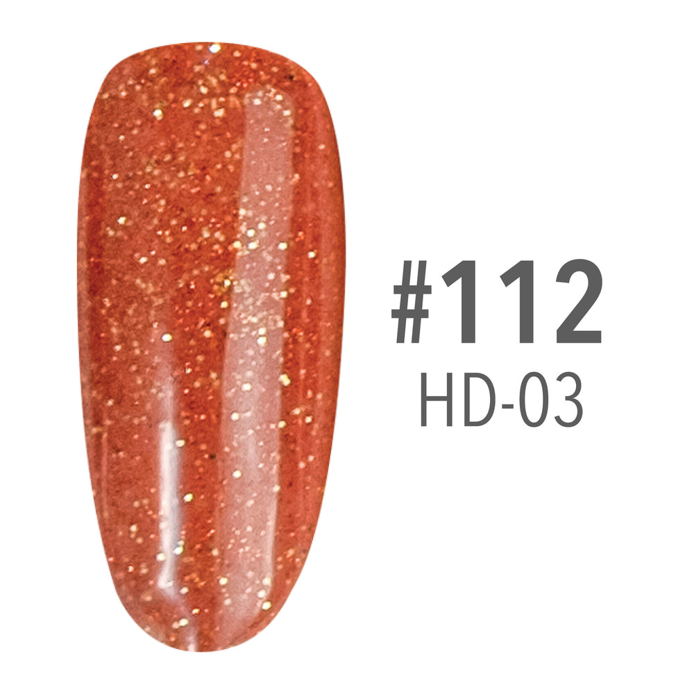 SNS Pro 4-in-1 Pink - 112 HD-03 - Dip, Gel & Lacquer Matching