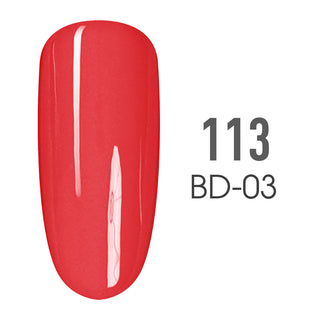 SNS Pro Gel Nail Polish Duo - 113 BD-03- ASTILBE