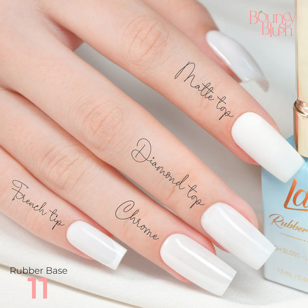  LDS Rubber Base Gel - RB-11 - GEL POLISH 0.5 OZ - Bouncy Blush Collection by LDS sold by DTK Nail Supply