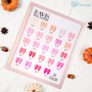 LAVIS Set 24 Colors Gel Pink Collection