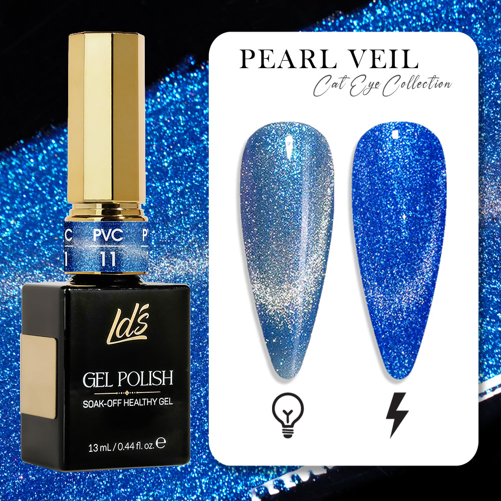  LDS Pearl CE - 11 - Pearl Veil Cat Eye Collection by LDS sold by DTK Nail Supply