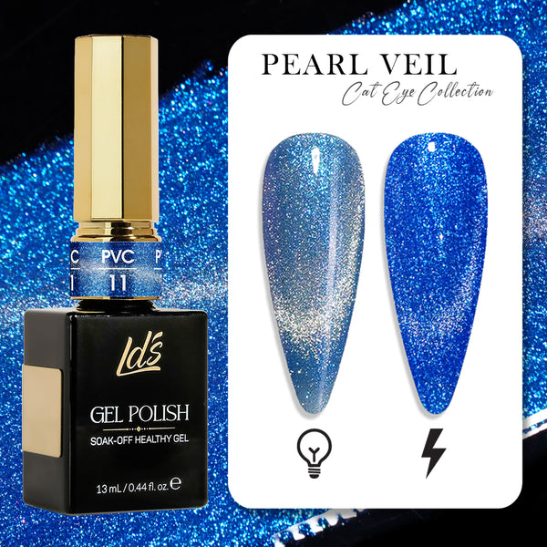  LDS Pearl CE - 11 - Pearl Veil Cat Eye Collection by LDS sold by DTK Nail Supply