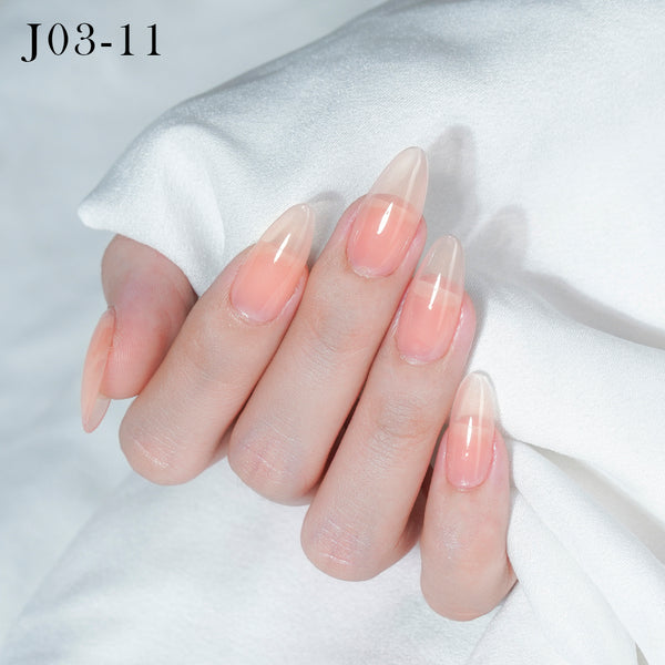 Jelly Gel Polish Colors - Lavis J03-11 - Bare With Me Collection by LAVIS NAILS sold by DTK Nail Supply