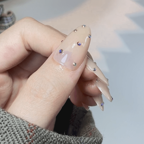 12 Grids Flat Diamonds Rhinestones 30 Phantom - DTK Nail Supply