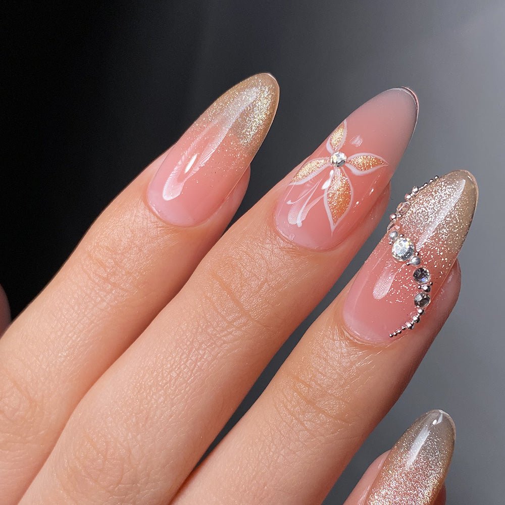 12 Grids Flatback Rhinestones RB - 17 Clear - DTK Nail Supply