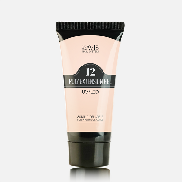 LAVIS Poly Extension Gel 12 by LAVIS NAILS sold by DTK Nail Supply