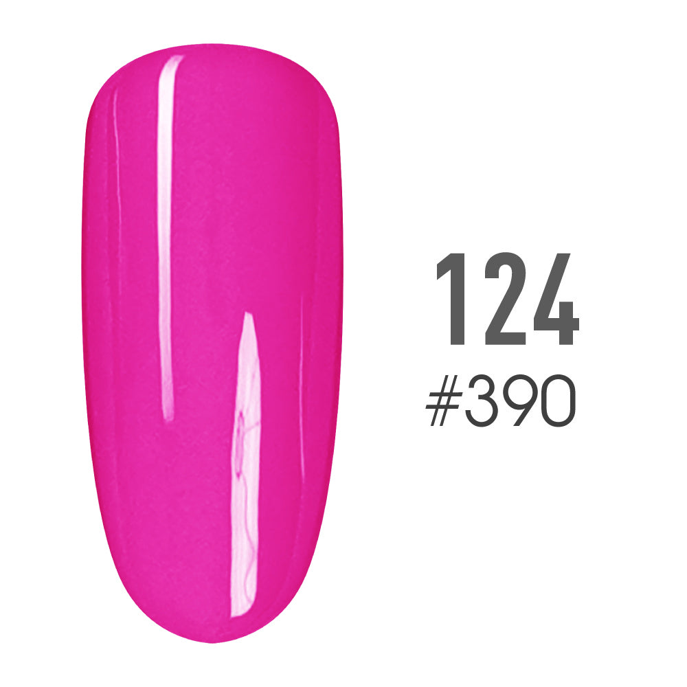 SNS Pro Gel Nail Polish Duo - Beige Collection - 124 #390- FIREBALL
