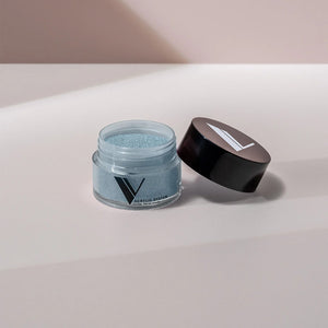 V Beauty Pure Acrylic Powder 0.5oz - 128 NEFERTARI - Silver Colors by V Beauty Pure sold by DTK Nail Supply