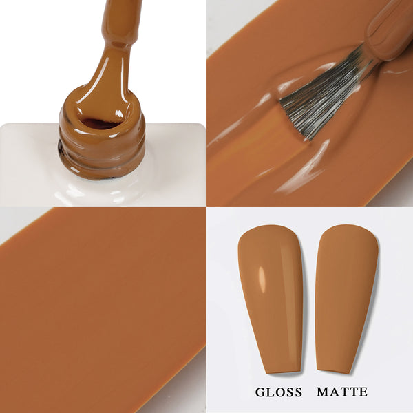 LAVIS LX1 - 12 - Gel Polish 0.5 oz - Coffee & Caramel Collection by LAVIS NAILS sold by DTK Nail Supply