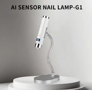 12W Portable UV Gel Nail Dryer Lamp LED - White - DTK Nail Supply