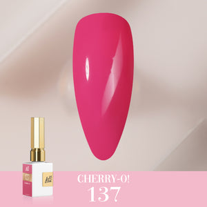  LDS Color Craze Gel Nail Polish - 137 Cherry-O! - 0.5oz by LDS COLOR CRAZE sold by DTK Nail Supply