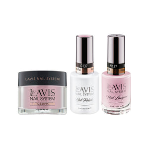  LAVIS 3 in 1 - 137 Hopeful - Acrylic & Dip Powder, Gel & Lacquer by LAVIS NAILS sold by DTK Nail Supply