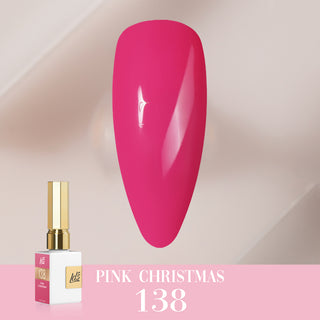  LDS Color Craze Gel Nail Polish - 138 Pink Christmas - 0.5oz by LDS COLOR CRAZE sold by DTK Nail Supply