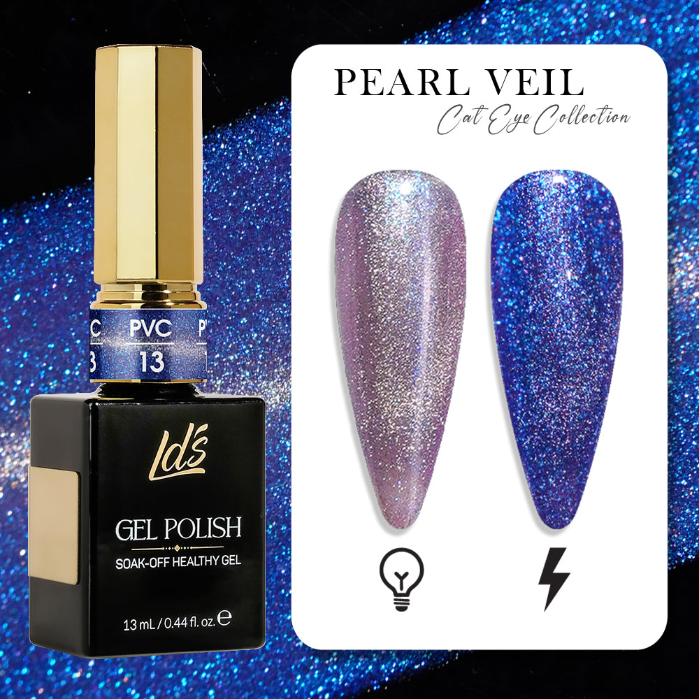  LDS Pearl CE - 13 - Pearl Veil Cat Eye Collection by LDS sold by DTK Nail Supply