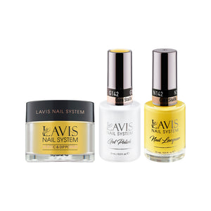  LAVIS 3 in 1 - 142 Corn Stallk - Acrylic & Dip Powder, Gel & Lacquer by LAVIS NAILS sold by DTK Nail Supply