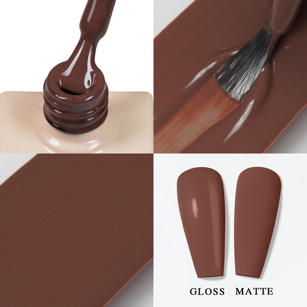 LAVIS LX1 - 14 - Gel Polish 0.5 oz - Coffee & Caramel Collection by LAVIS NAILS sold by DTK Nail Supply