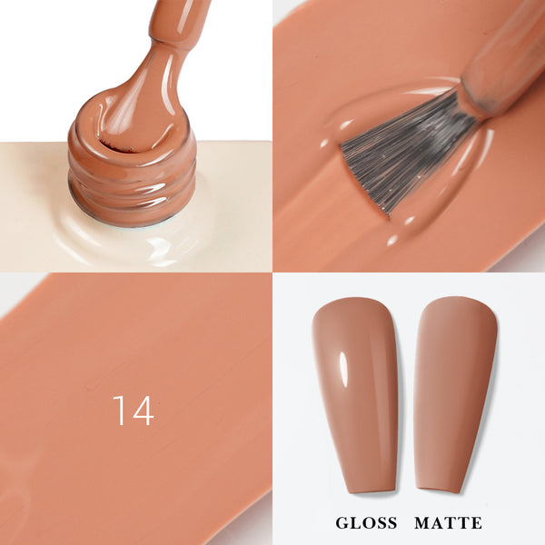 LAVIS LX2 - 14 - Gel Polish 0.5 oz - Wedding Bouquet Collection by LAVIS NAILS sold by DTK Nail Supply