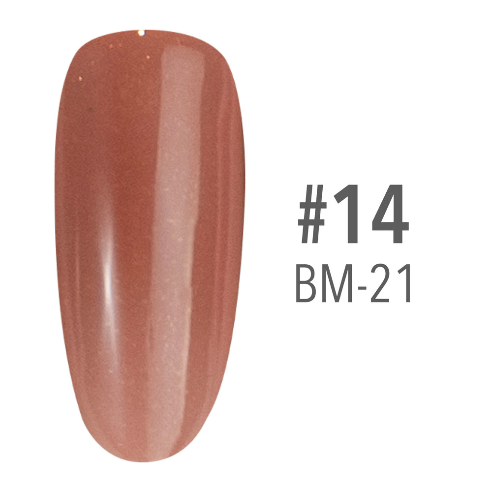 SNS Pro Pink Collection Gel&Lac - 014 BM-21
