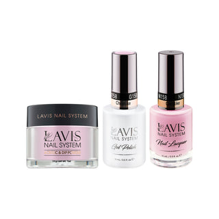  LAVIS 3 in 1 - 158 Childlike - Acrylic & Dip Powder, Gel & Lacquer by LAVIS NAILS sold by DTK Nail Supply