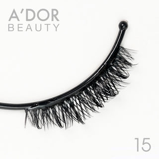 A’dor Beauty Eyelash thick & Volume box number 15