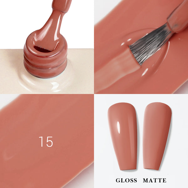 LAVIS LX2 - 15 - Gel Polish 0.5 oz - Wedding Bouquet Collection by LAVIS NAILS sold by DTK Nail Supply