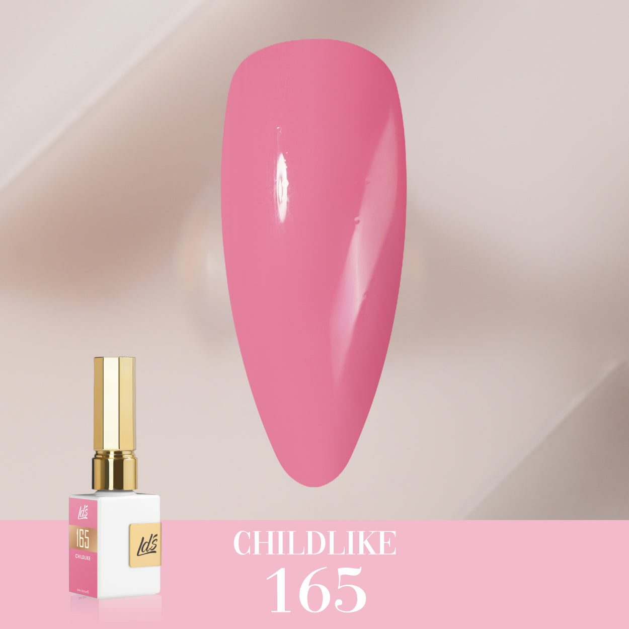  LDS Color Craze Gel Nail Polish - 165 Childlike - 0.5oz by LDS COLOR CRAZE sold by DTK Nail Supply