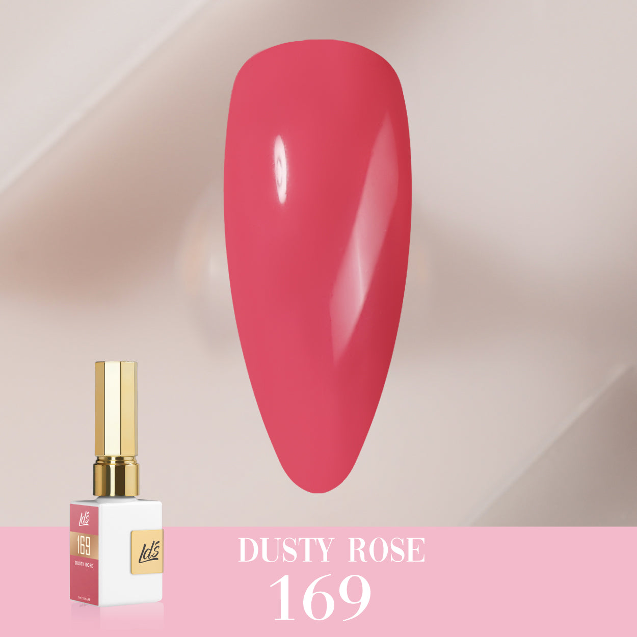  LDS Color Craze Gel Nail Polish - 169 Dusty Rose - 0.5oz by LDS COLOR CRAZE sold by DTK Nail Supply