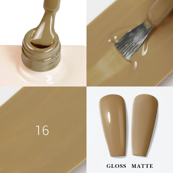 LAVIS LX2 - 16 - Gel Polish 0.5 oz - Wedding Bouquet Collection by LAVIS NAILS sold by DTK Nail Supply
