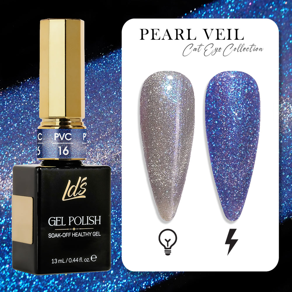  LDS Pearl CE - 16 - Pearl Veil Cat Eye Collection by LDS sold by DTK Nail Supply