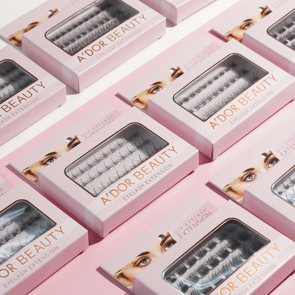  A’dor Beauty DIY Eyelash Extension Box 14 by Beauty sold by DTK Nail Supply